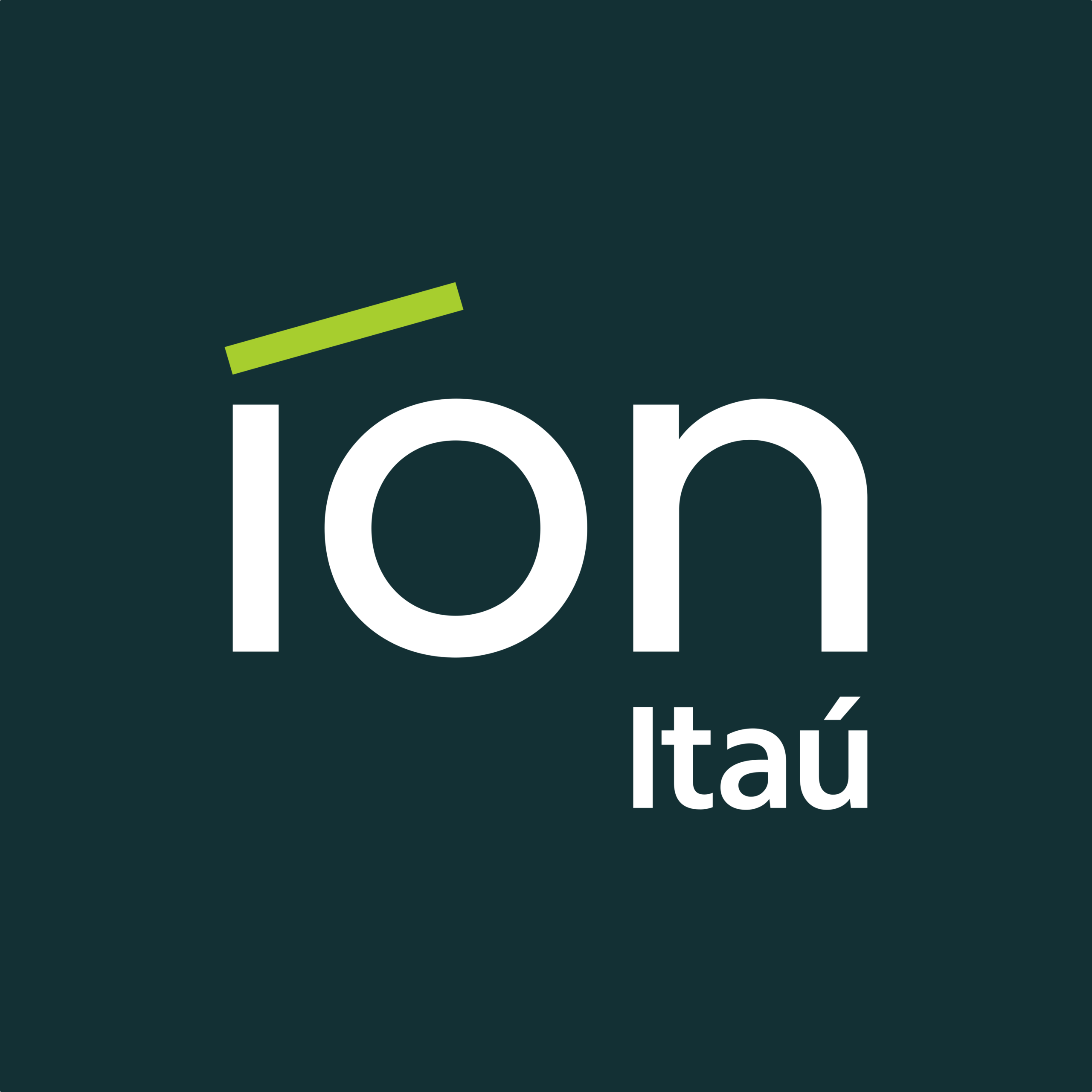 Logo completa do Íon Itaú