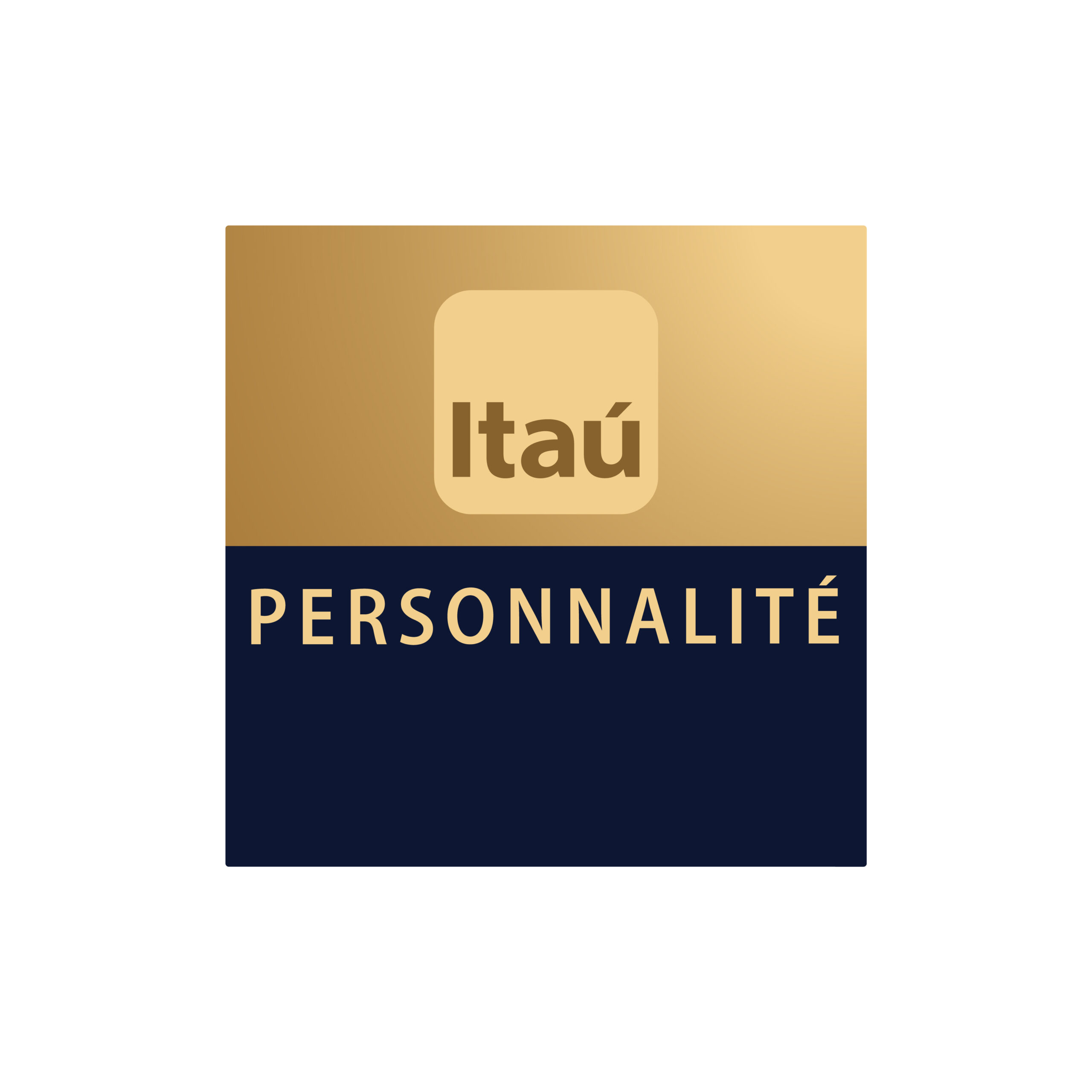 Logo completa do Itaú Personnalité